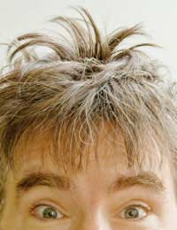 Grey Hair Dye Short Cut Colour Barber